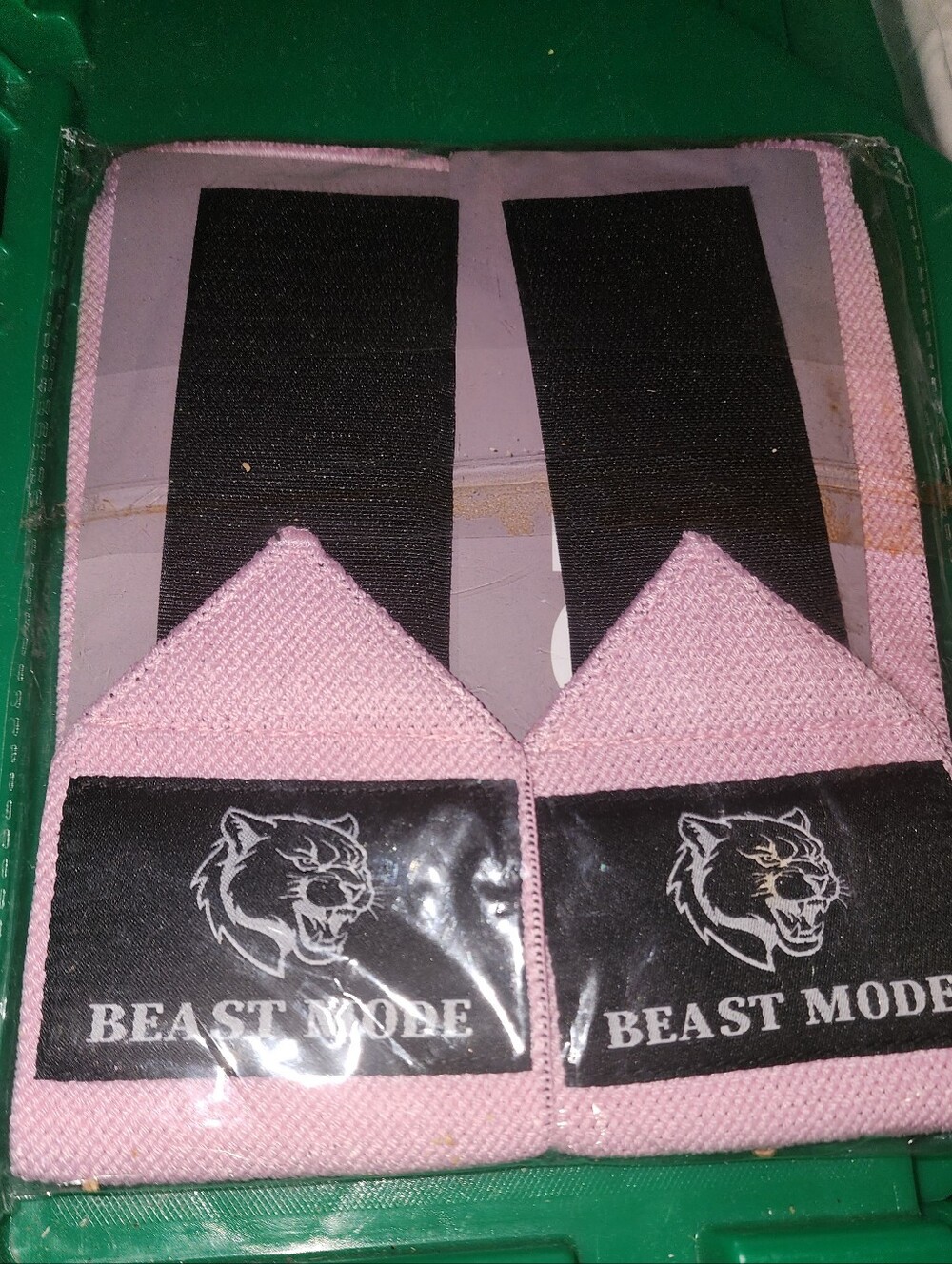 Beast Mode Pink Athletic 12" Wrist Wraps- NEW